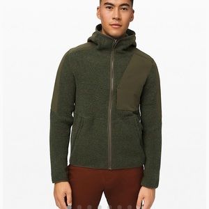 Lululemon Tundra Trek Full Zip Dark Olive